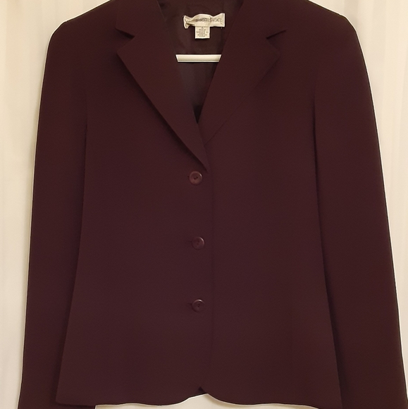Chocolate brown blazer - Picture 1 of 2